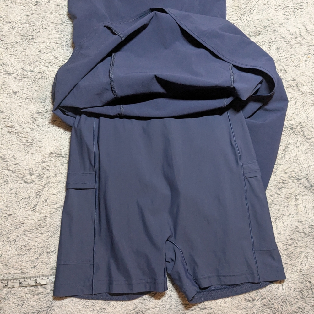 Outdoor Voices Blue Dress Cross Back Tennis Golf Cross Straps Small - Picture 7 of 7